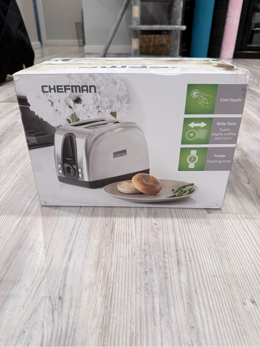 Chefman Stainless Steel 2-Slice Toaster - Silver